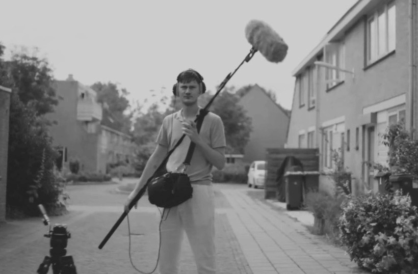 Audio production services for film, including composition, sound design, location sound recording and sound mixing.